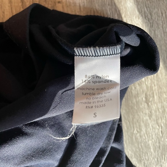 Susana Monaco Bow Front Cami / Navy / Small - Picture 5 of 6